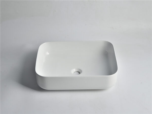 Claya basins, Luna-50 Gloss white