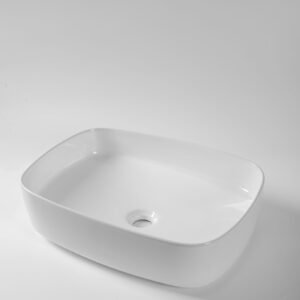 Norton-50- Claya bathware Counter Top Gloss white basins